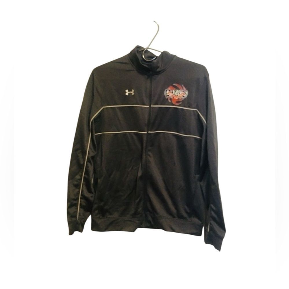 Under Armour Gray Athletic Jacket Small Petite - Picture 2 of 8